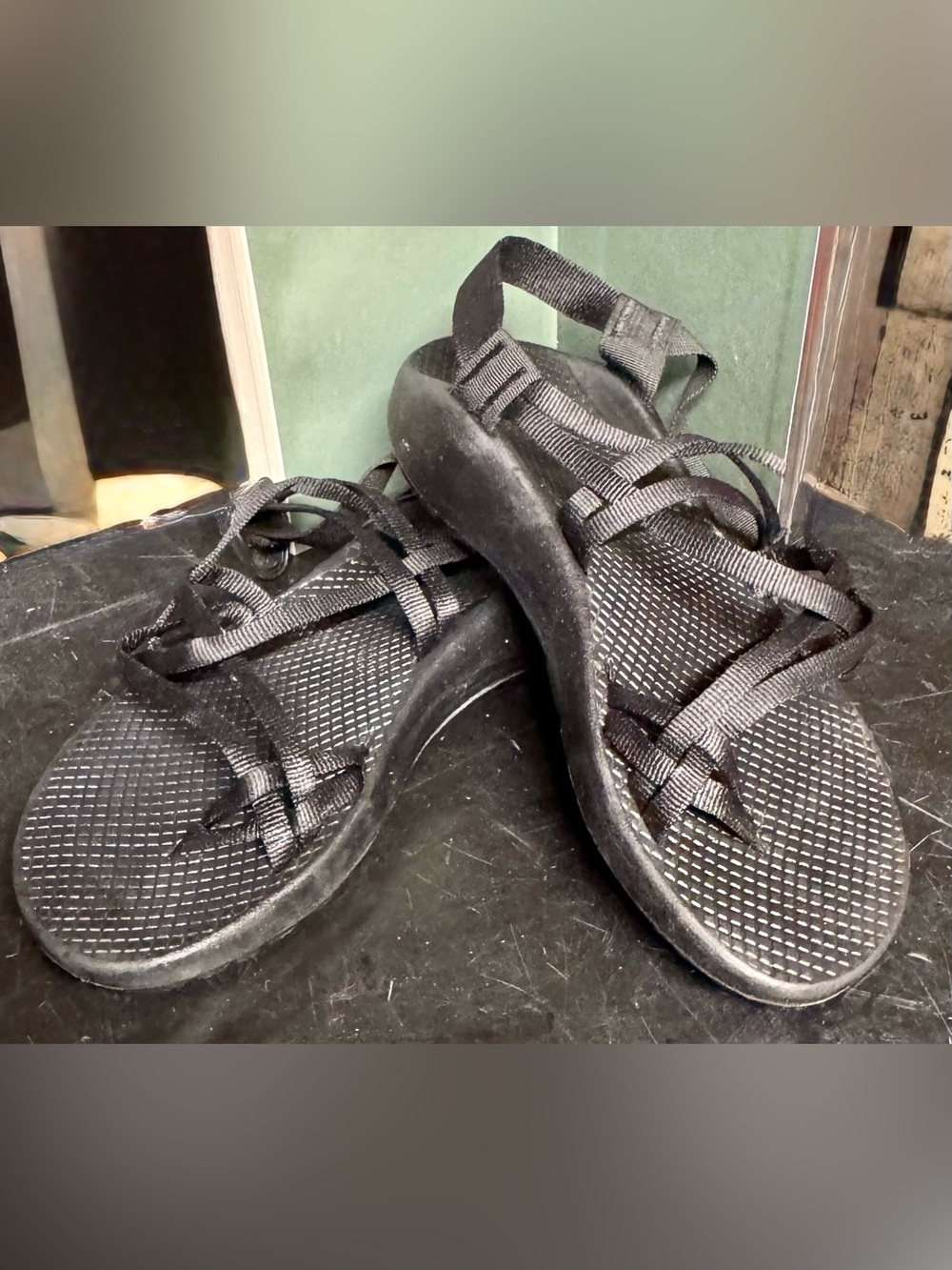Chaco Black Women's Sandals Size 9